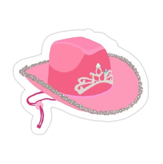 10 Pink Cowgirl Hat Preppy PFP