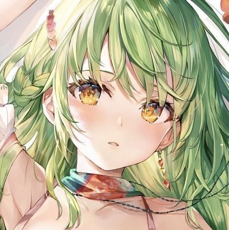 Koiwai Anime Girl Head (Green) | Roblox Item - Rolimon's