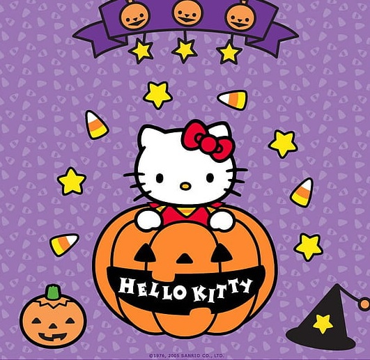 hello kitty pfp anime hallowen
