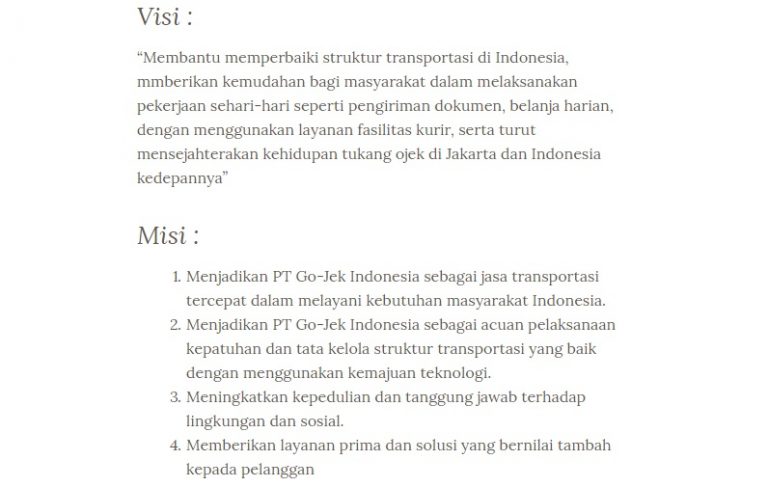 Contoh Visi Misi Pradana Jejak Belajar