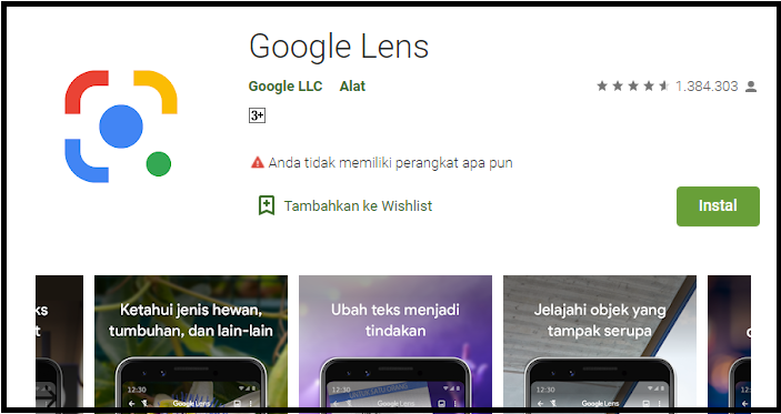 1 Install Google Lens