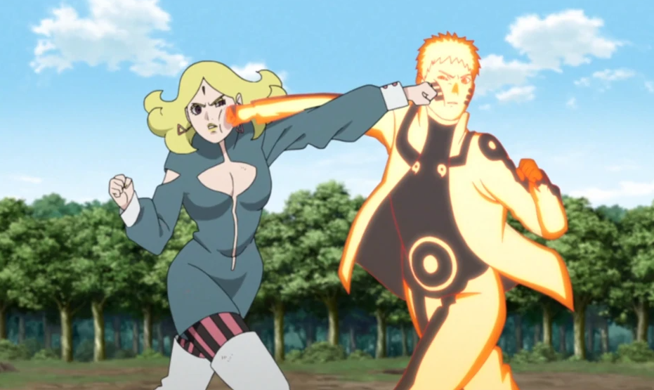 Delta Boruto melawan Naruto