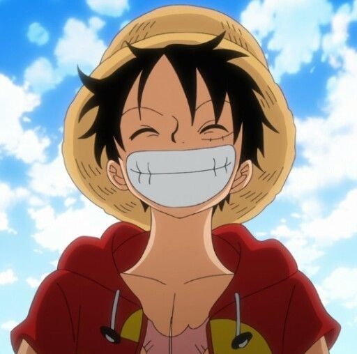 1 Luffy One Piece Tertawa Lebar