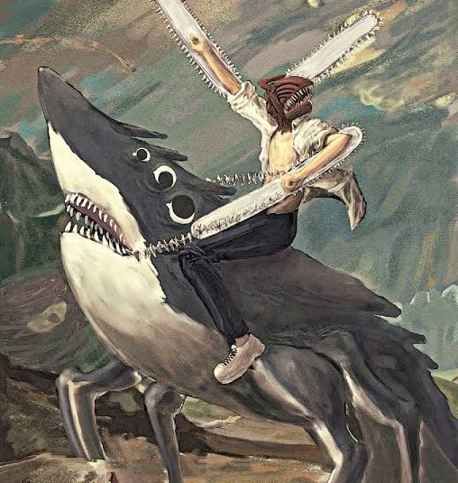 Beam chainsaw man (iblis hiu) (The Shark Devil)