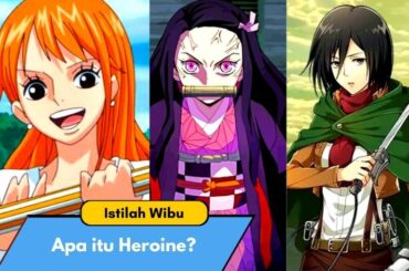 apa itu heroine di anime manga dan komik