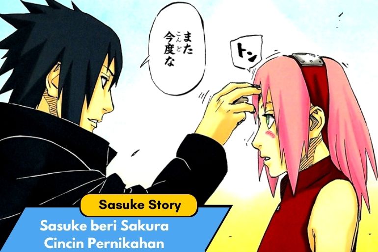 Sasuke beri cincin sakura (1)