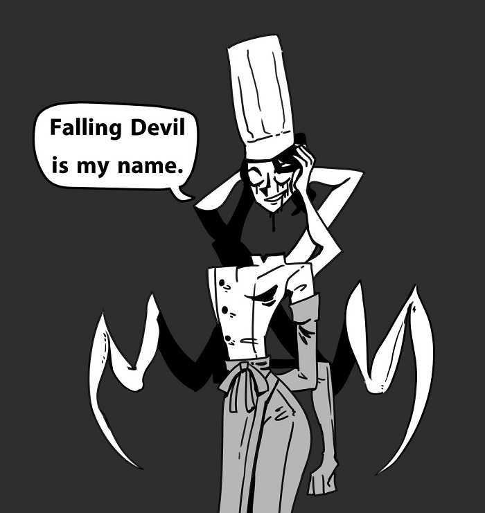 Falling Devil Chainsaw Man 1